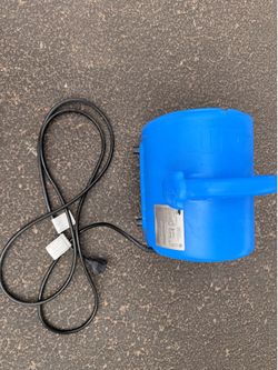 1/4 HP Air Mover Blower Fan for Water Damage Restoration Carpet Dryer Floor Home and Plumbing Use $45