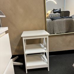 White Side Table 
