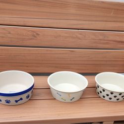 Ceramic Dog Bowls