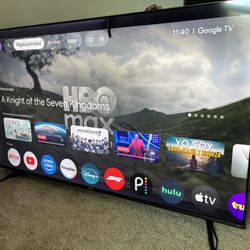 I’m selling a Hisense 65-inch 4K TV with Google TV. 