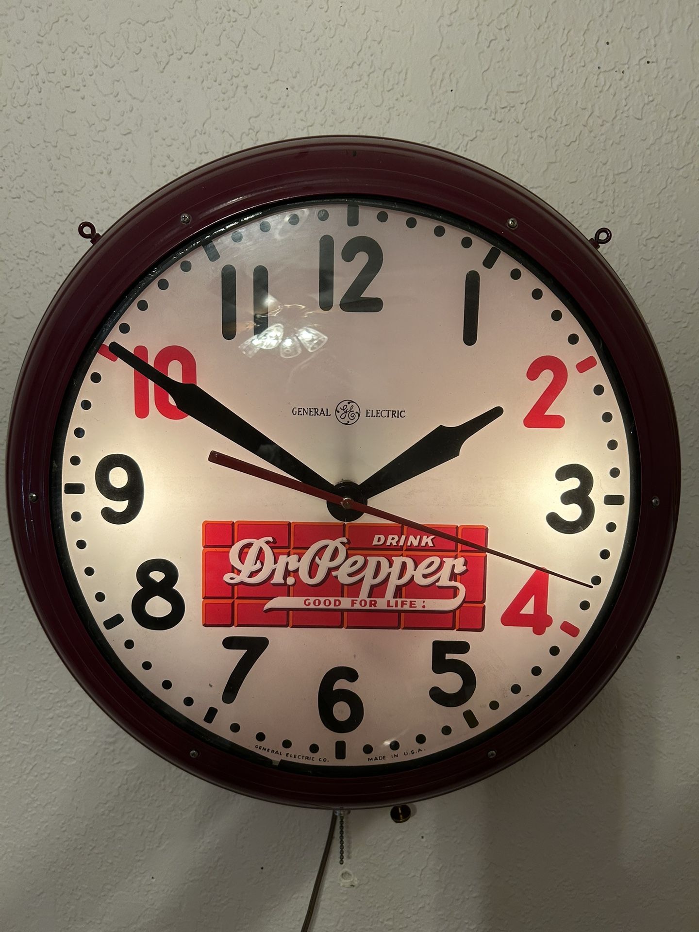 Dr.pepper Clock Sign Signs 