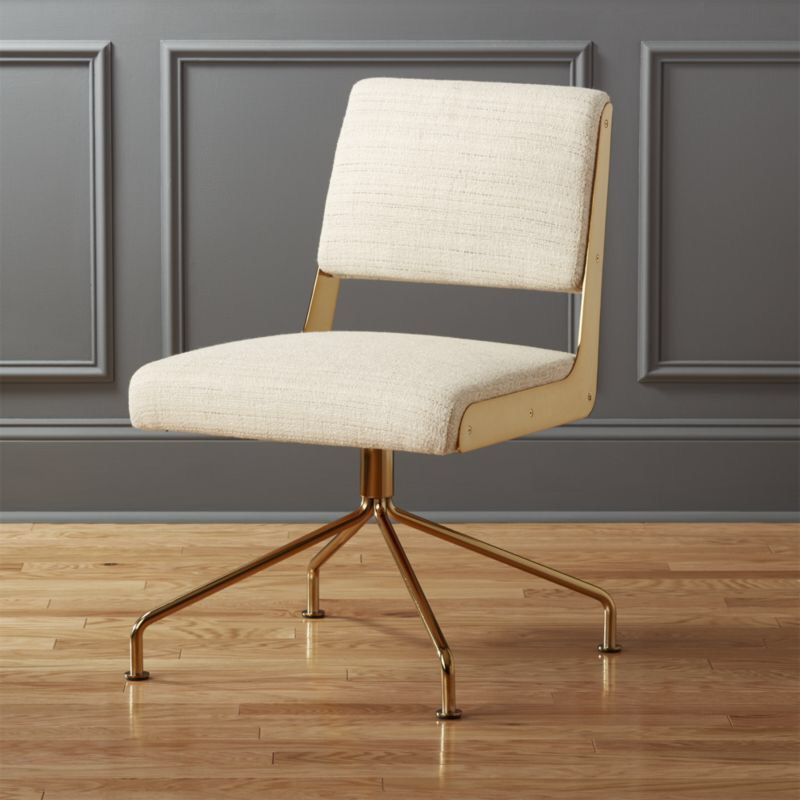 CB2 Rue Cambon Office Chair, in perfect condition!