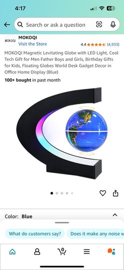 Levitating Earth Display 