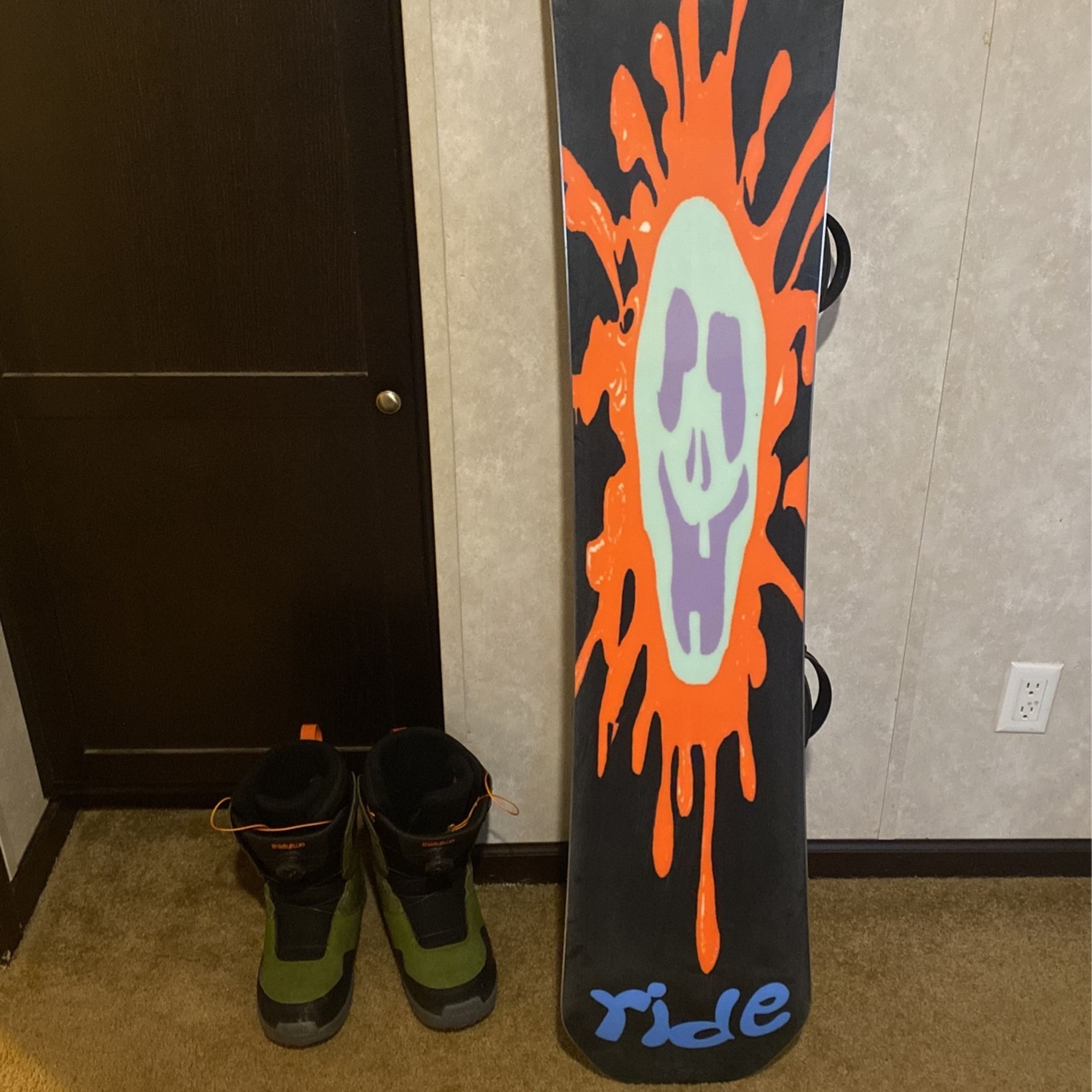 Jet Anderson RIDE KINK Board “151” With Thirty two Boots 