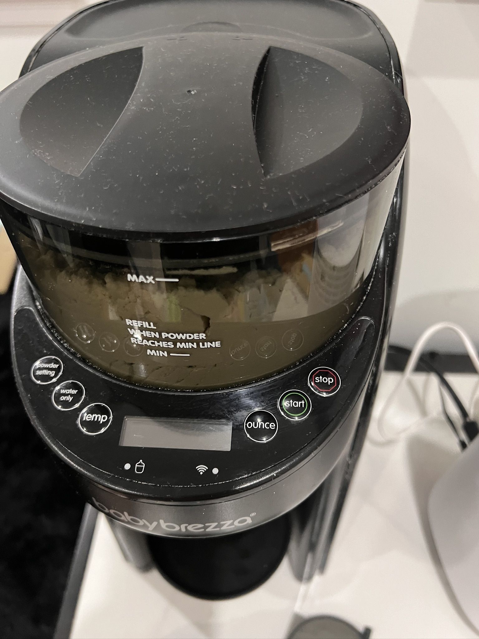 Baby Brezza Formula Pro Advanced WiFi Formula Dispenser - Automatically Mix a Warm Formula Bottle From Your Phone Instantly – Easily Make Bottle With