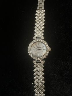 Woman’s Rhinestone Faux Diamond Watch For You Or Someone Special 