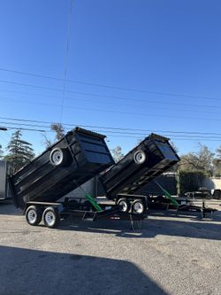 Dump Trailer 8x12x4 