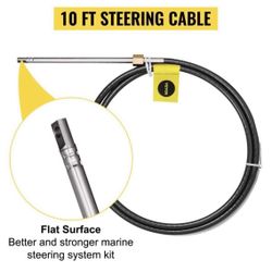 Boat Steering Cable, Outboard Marine Rotary Steering Cable. $40.00 FIRM!!