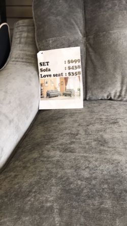 Sofa+ love seat living room set