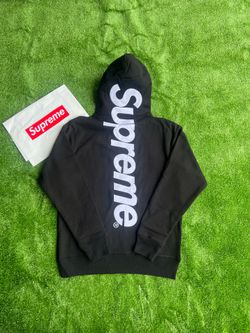 Black Supreme Appliqué Hoodie