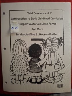 New " Introduction To Early Childhood Curriculum Book