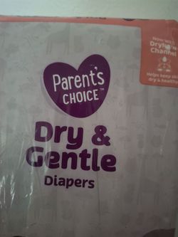 PARENTS CHOISE SIZE 3 175 DIAMPERS FOR $35