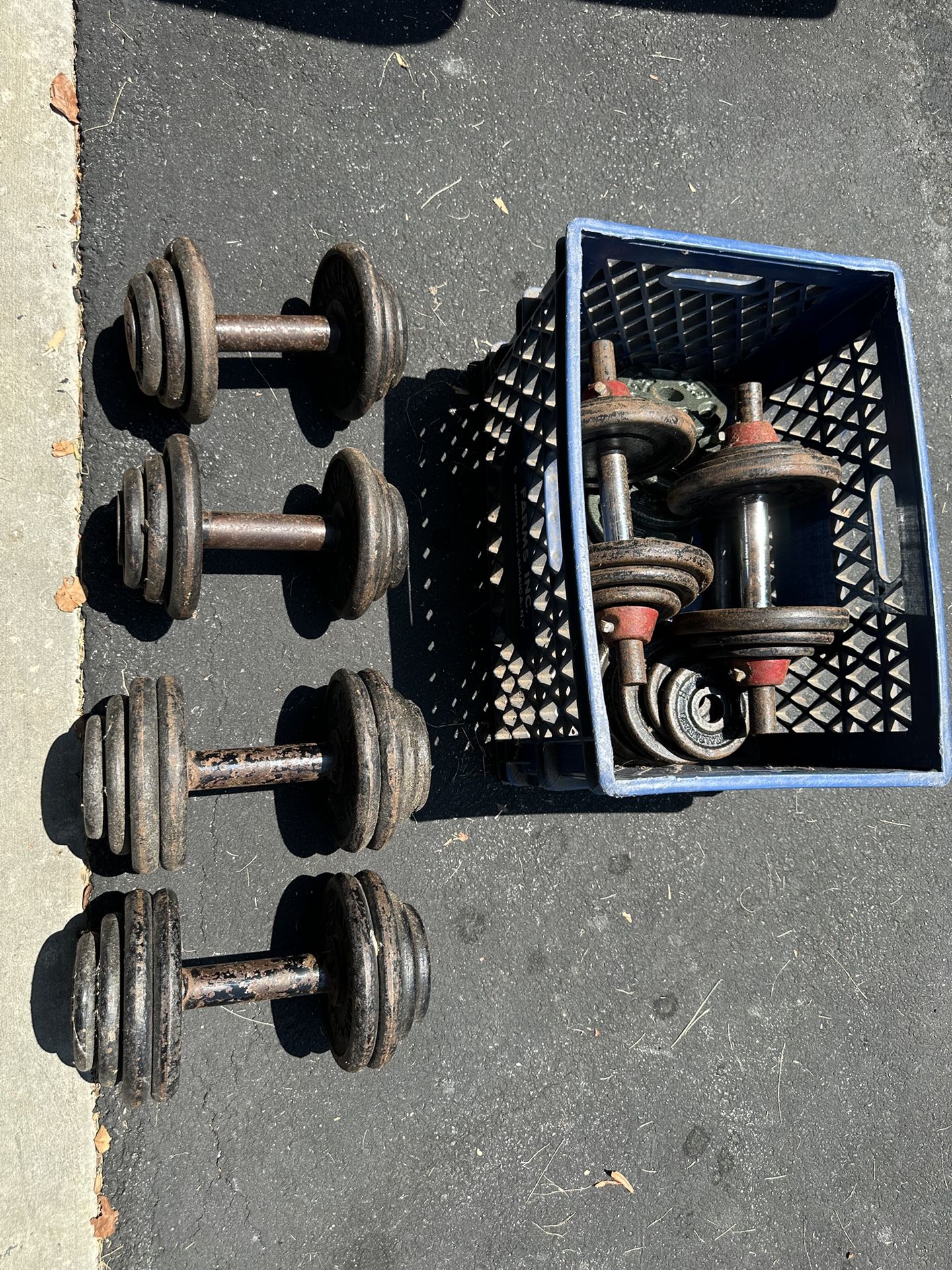 200 Pounds Of Weights For $100
