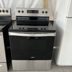 Whirlpool Stainless Steel Stove   60 day warranty/ Located at:📍5415 Carmack Rd Tampa Fl 33610📍