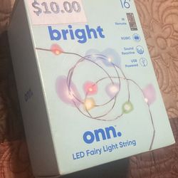“Bright” brand LED Fairy Light string
