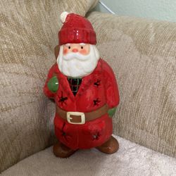 Hallmark Santa Tea Light Candle Holder. 