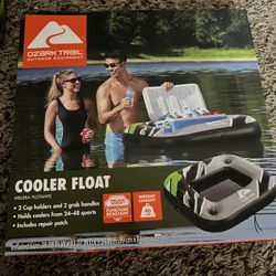 River Tube And Cooler Float New