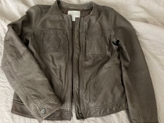 Hinge Brown Ladies Bomber Jacket