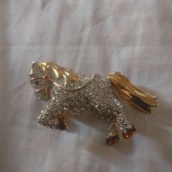 Jewelry, Costume, Horse Brooch / Pin