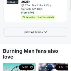 Burning Man 2025 Ticket 