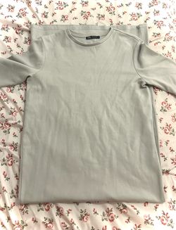 Zara grey T shirt dress size small