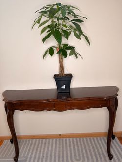 Vintage Hammary "Maisonette II" Fruitwood French Provincial Sofa Table / Console
