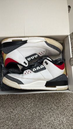 Jordan 3 retro SE fire red denim