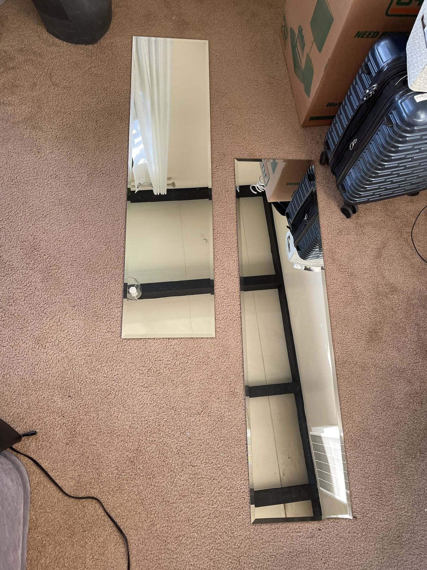 Frameless 4ft Mirrors