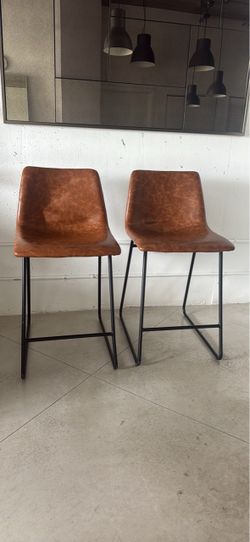 Bar stool set of 2