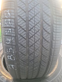 4.    285/45/22.   Bridgestone  75%