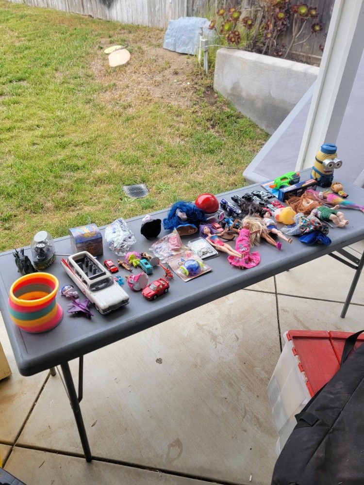Mixed Lot Of 140 Toys