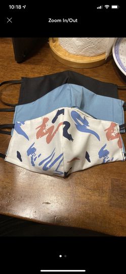 Hand made face masks