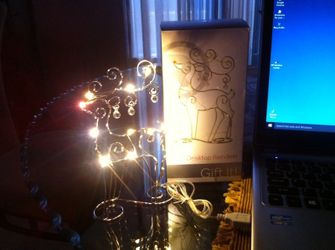 LED Desktop Reindeer! New!