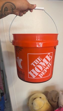 Home Depot Halloween Plastic Bucket