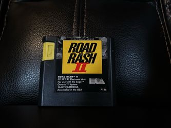 Road Rash II SEGA Genesis Video Game Road Rash 2