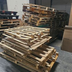 Wood pallets