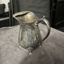 Vintage Silver Plated Serving Pitcher