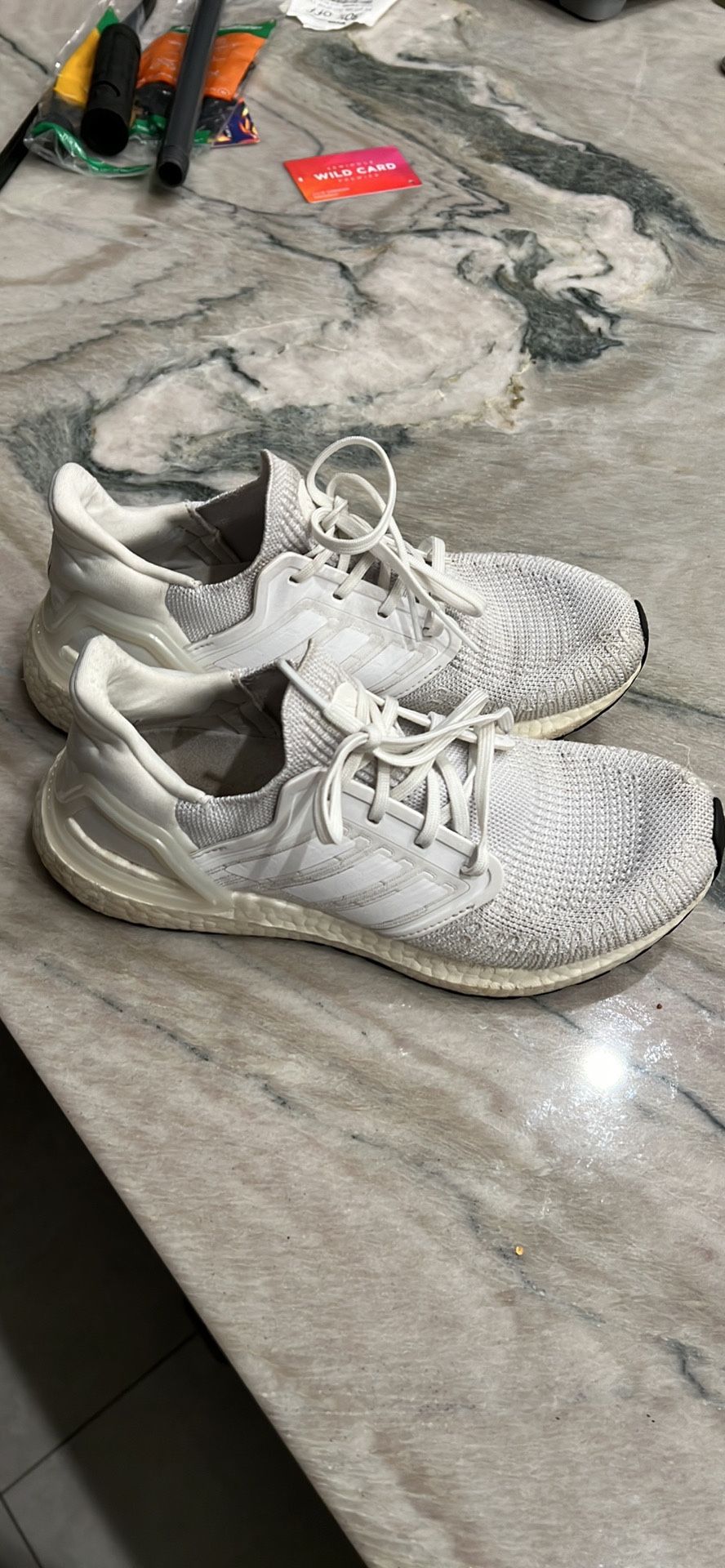 adidas gazelle silver green womens adidas ULTRABOOST 22 Running Shoes | Triple White main image 0