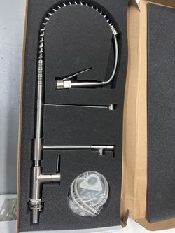 DAX Commercial Style Pull Down Kitchen Faucet