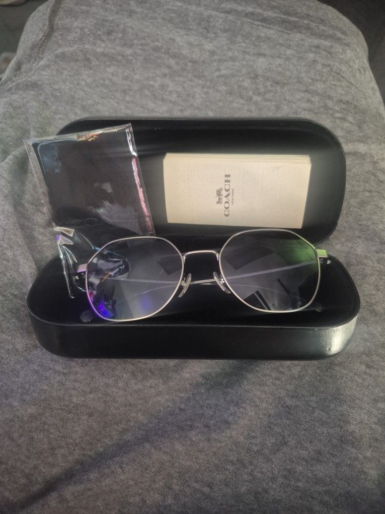 COACH Men's Sunglass Silver
