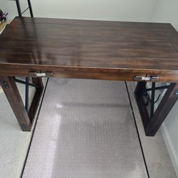 Ameriwood Home Wildwood 47.48-in Black Modern/Contemporary Computer desk