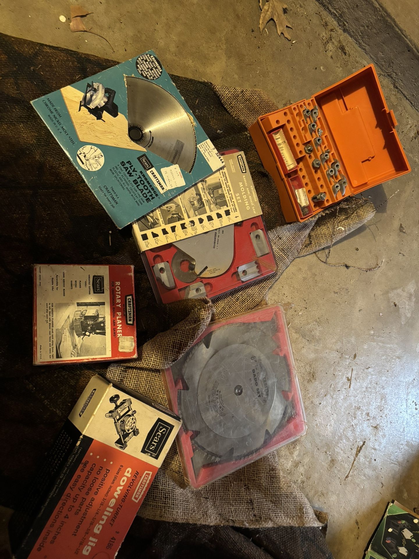 Radial Arm Saw Accessories!!!