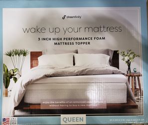 Dreamfinity 3" wake up your mattress topper
