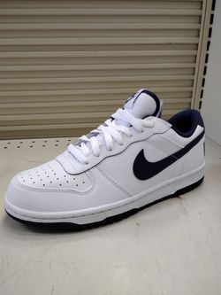 Nike Big Nike Low White Blue Sz 8