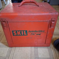 Vintage Skil Saw Case