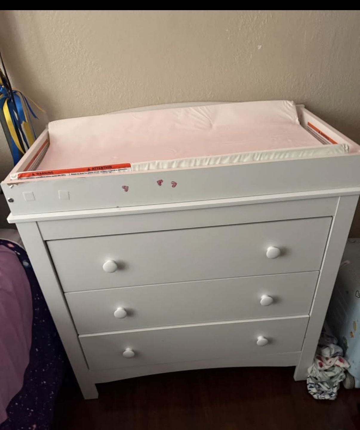 Dresser And Changing Table