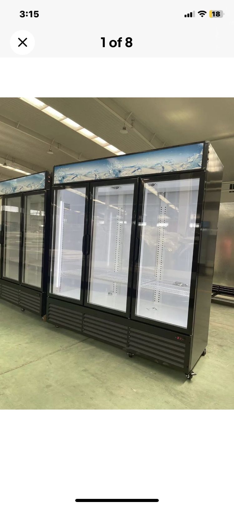 Three Doors Refrigerator