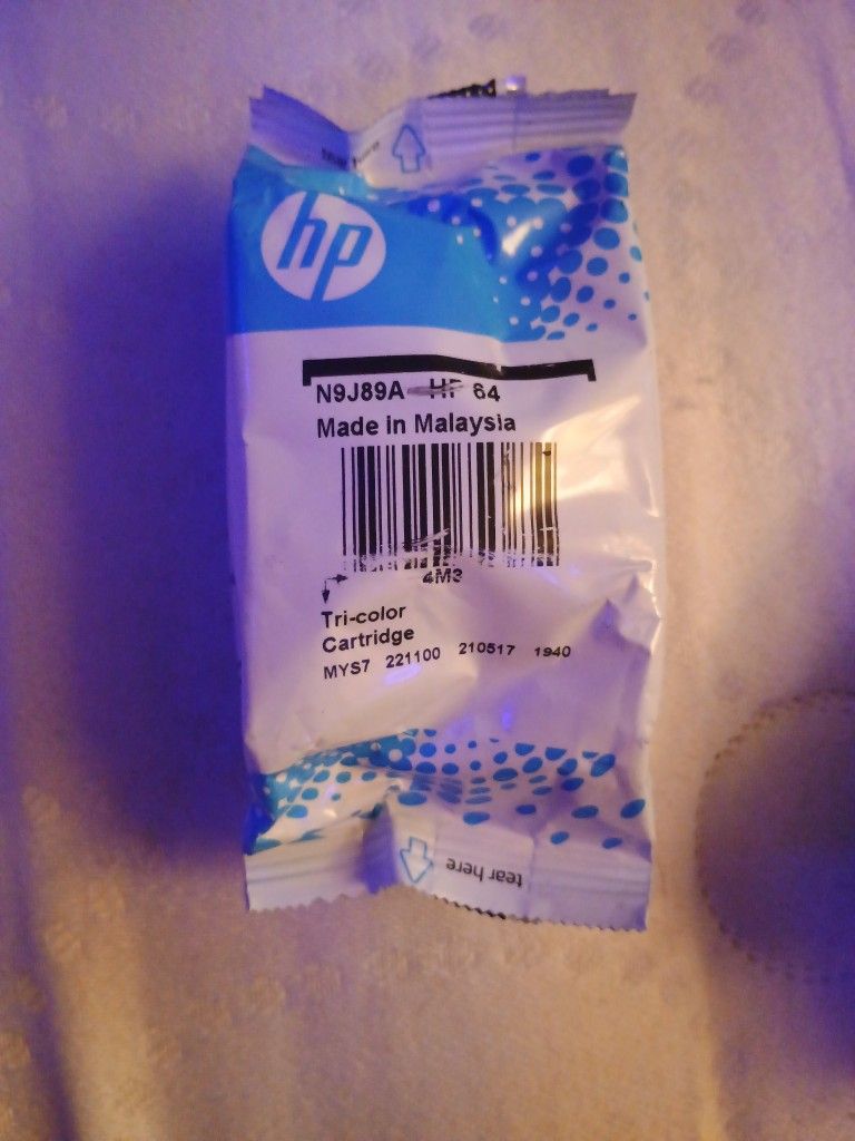 Genuine OEM HP 64XL Black-64XL Tri-color Ink