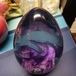 Very Nice Glass Blown Paperweight
