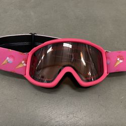 Smith Optics Sidekick Snow Goggles Youth Pink Ice Cream Cones Ski Snowboard